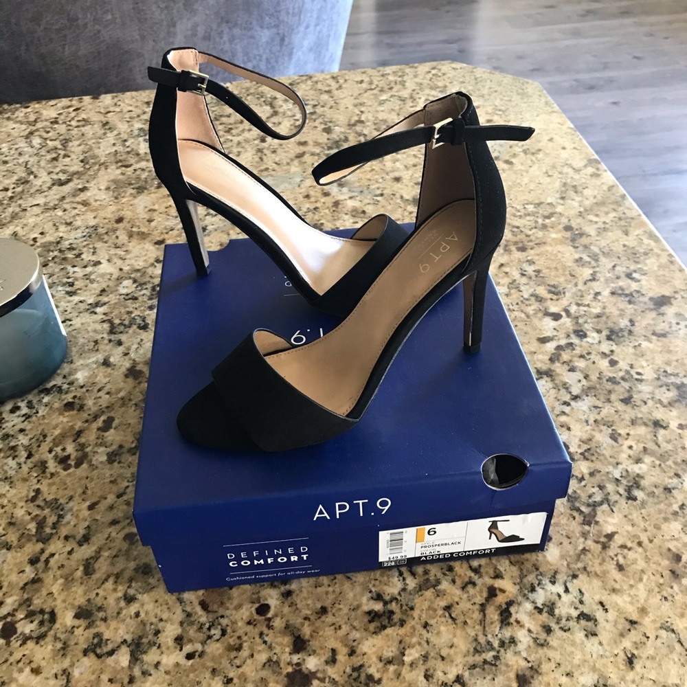 Black heels